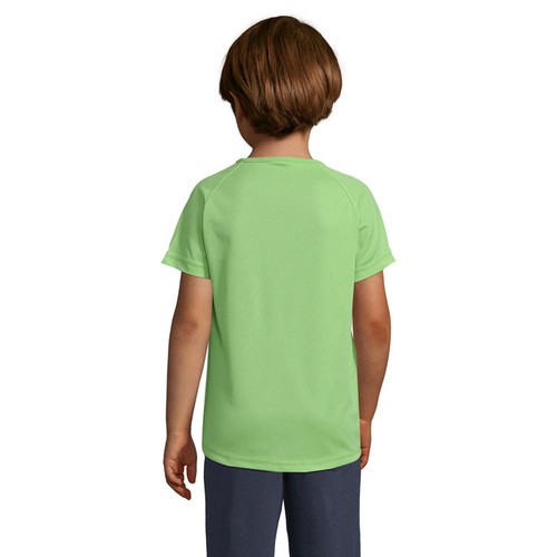 verde manzana SPORTY KIDS CAMISETA NIÑO 140g
