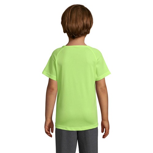 amarillo fluo SPORTY KIDS CAMISETA NIÑO 140g