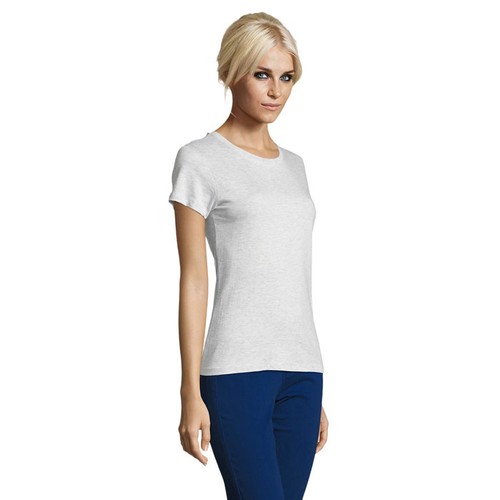 blanco chiné REGENT WOMEN REGENT CAMISETA MUJER 150g