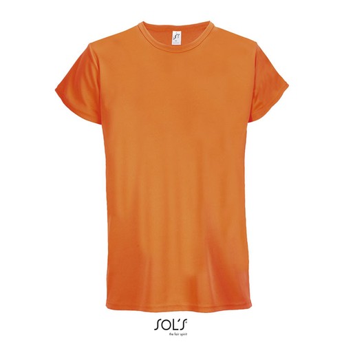 naranja fluo SPRINT SPRINT CAMISETA UNISEX 130g