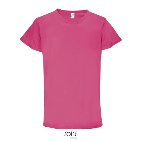 rosa vivo SPRINT SPRINT CAMISETA UNISEX 130g
