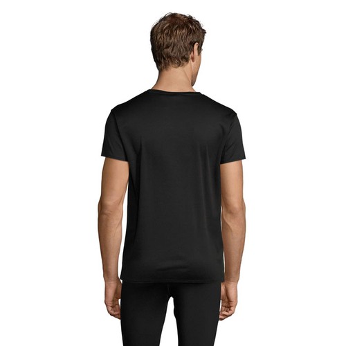 black SPRINT SPRINT CAMISETA UNISEX 130g