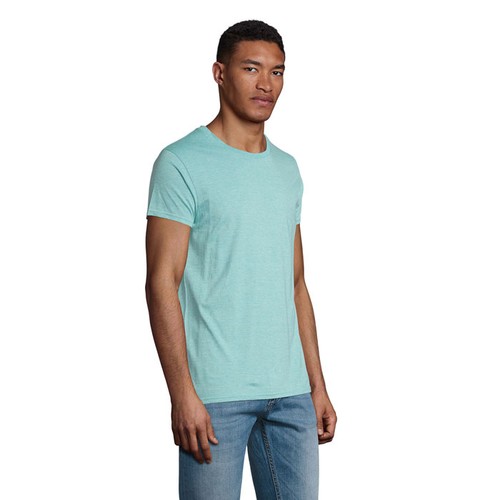verde claro jaspeado CRUSADER MEN CRUSADER MEN Camiseta 150g