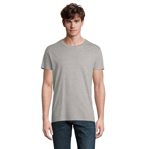 gris chiné CRUSADER MEN Camiseta 150g