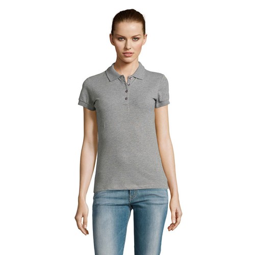 gris chiné PASSION POLO MUJER 170g