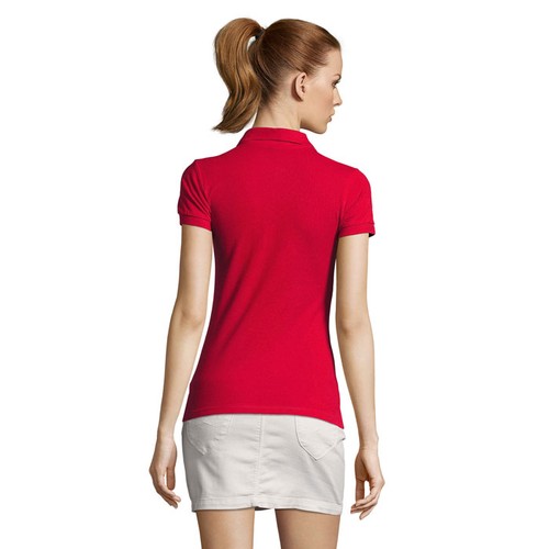 red PASSION POLO MUJER 170g