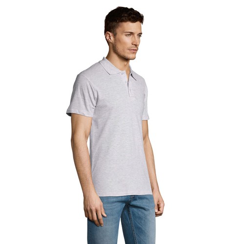 blanco chiné SUMMER II MEN Polo 170g