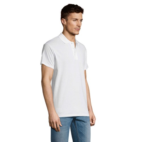 white SUMMER II MEN Polo 170g