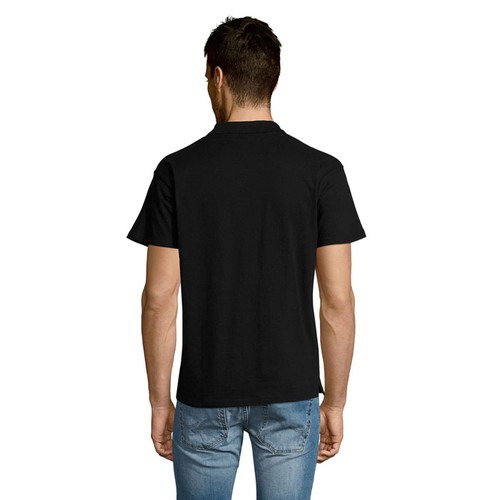 black SUMMER II MEN Polo 170g