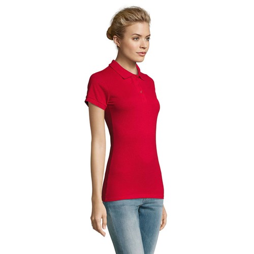 red PERFECT WOMEN POLO PARA MUJER 180