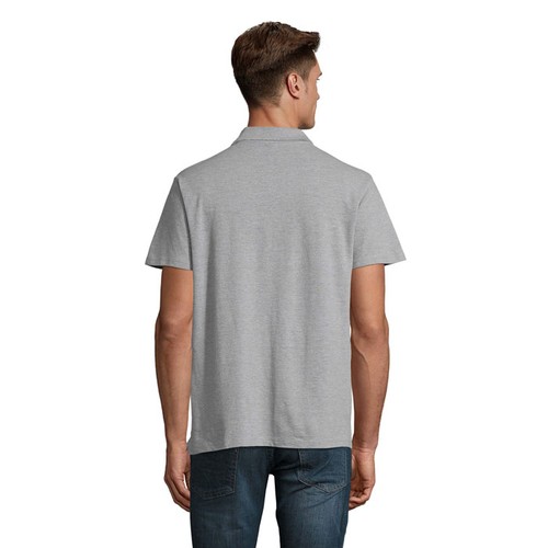 gris chiné SPRING II SPRING II MEN Polo 210g