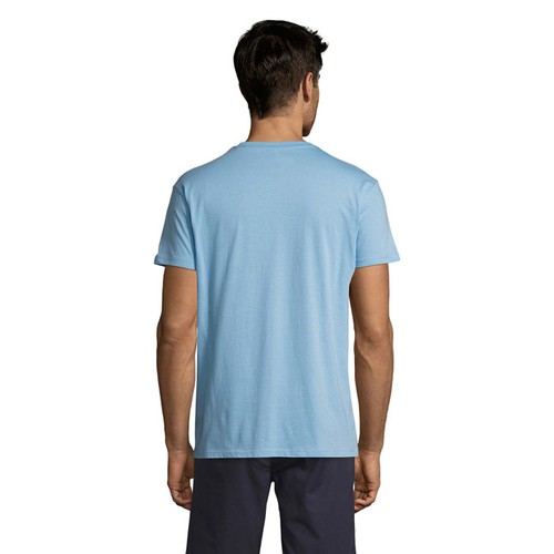 azul celeste REGENT Uni Camiseta 150g