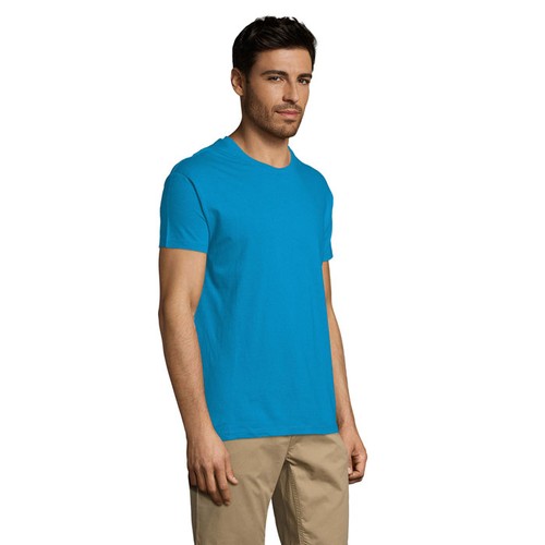azul aqua REGENT REGENT Uni Camiseta 150g