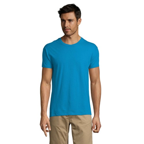 azul aqua REGENT REGENT Uni Camiseta 150g