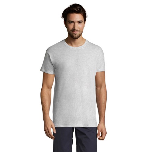 blanco chiné REGENT REGENT Uni Camiseta 150g