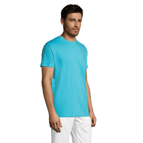 azul atolón REGENT Uni Camiseta 150g