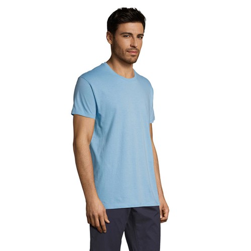 azul celeste REGENT Uni Camiseta 150g