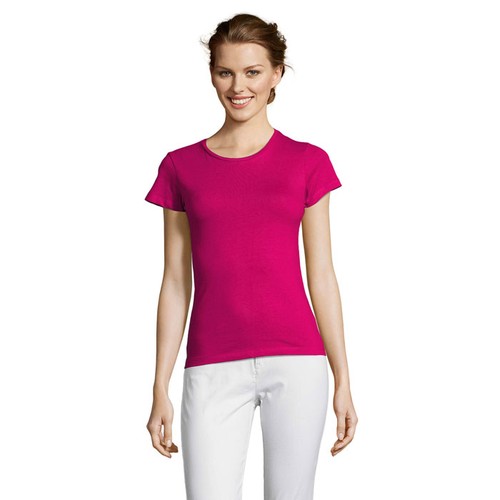 fucsia MISS CAMISETA MUJER 150g