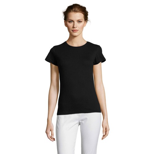 negro produndo MISS MISS CAMISETA MUJER 150g