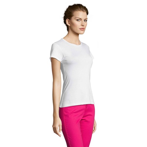 white MISS CAMISETA MUJER 150g