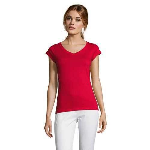 red MOON MOON CAMISETA MUJER 150g