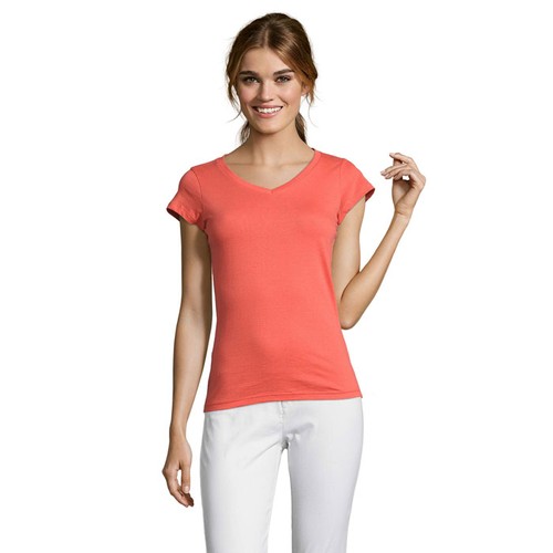 coral MOON MOON CAMISETA MUJER 150g