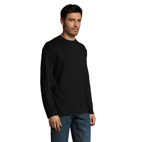 negro produndo MONARCH MONARCH MEN Camiseta 150g