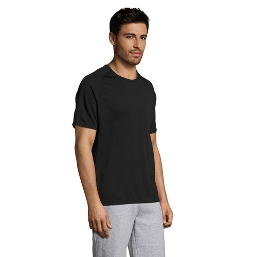 black SPORTY SPORTY MEN Camiseta