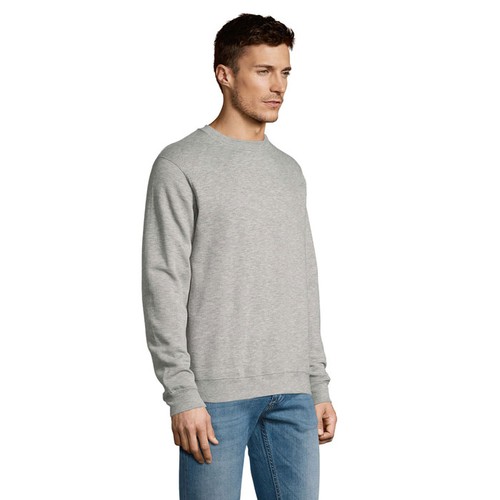 gris chiné NEW SUPREME NEW SUPREME SUDADERA 280g