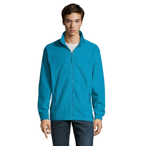 azul aqua NORTH Chaqueta Polar