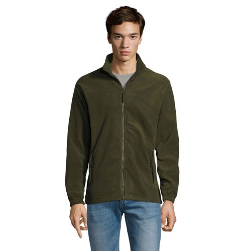 ejército verde NORTH NORTH Chaqueta Polar