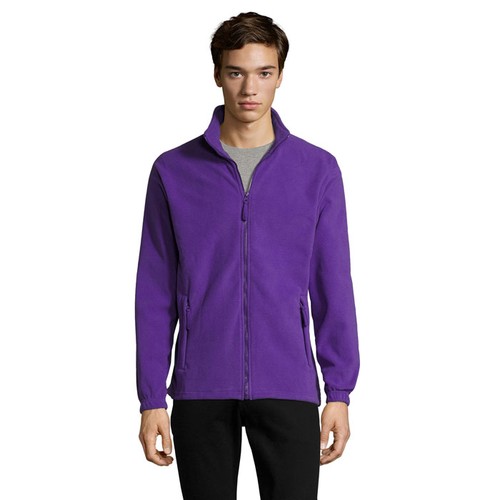 morado oscuro NORTH Chaqueta Polar