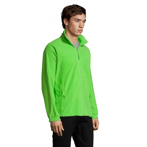 verde lima NORTH Chaqueta Polar