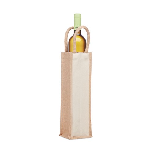 CAMPO DI VINO Sac en jute pour une bouteille - 3