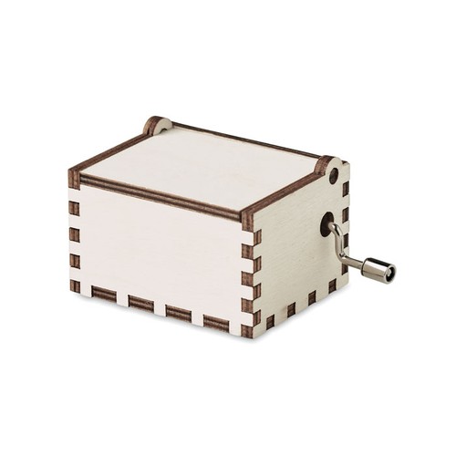 BOXMAS Boîte à musique en bois - 3