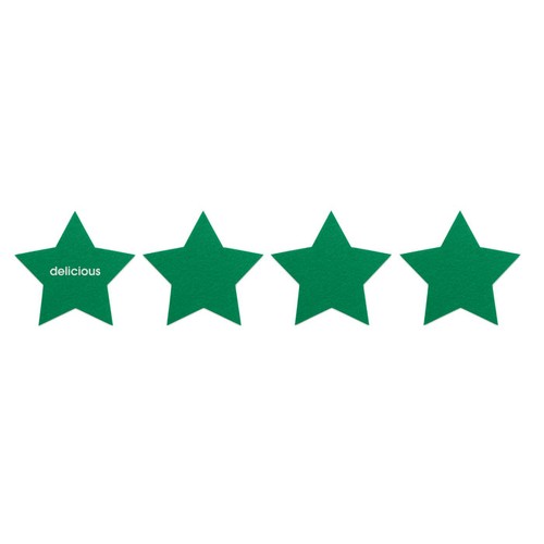 STARGUARD Sous verres en feutre RPET - 5