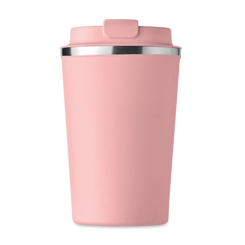 rosa bebé BRACE Vaso acero