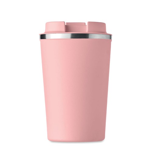 rosa bebé BRACE Vaso acero