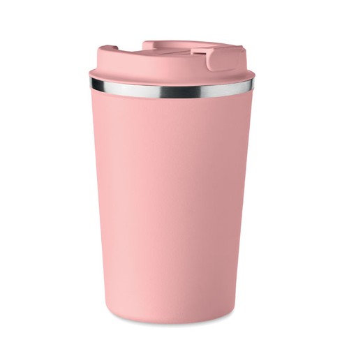rosa bebé BRACE Vaso acero