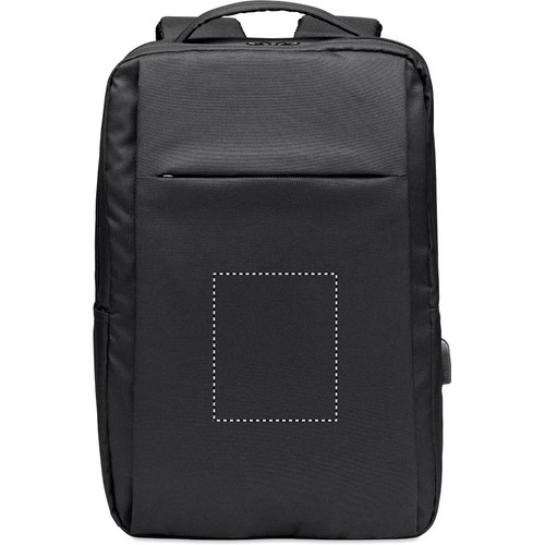 Emplacement de marquage : poche avant