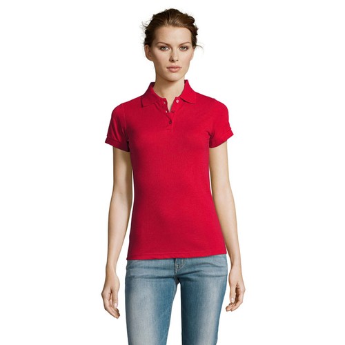 red PRIME WOMEN PRIME POLO MUJER 200g