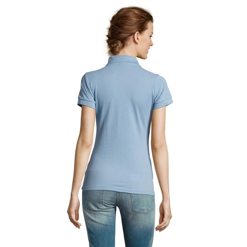 azul cielo puro PRIME WOMEN POLO MUJER 200g