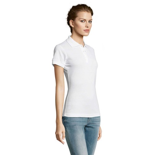 white PRIME WOMEN POLO MUJER 200g
