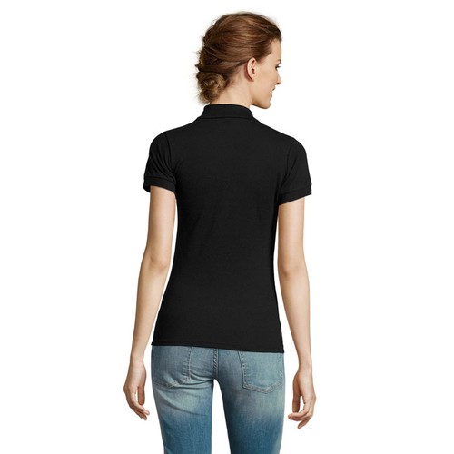 black PRIME WOMEN POLO MUJER 200g
