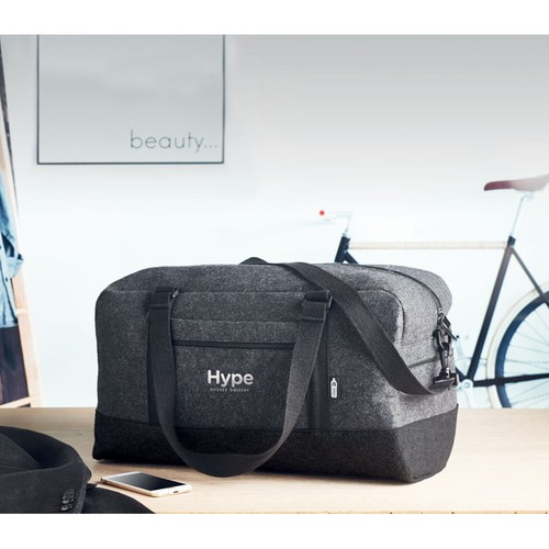 INDICO BAG Sac de week-end en feutre RPET - 6