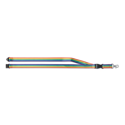 BOWYARD Lanyard en RPET arc-en-ciel - 2