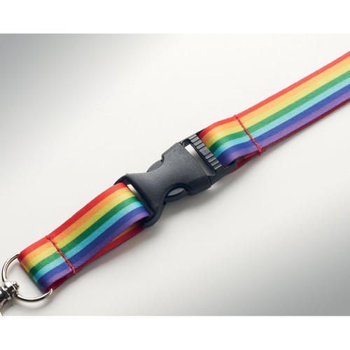 BOWYARD Lanyard en RPET arc-en-ciel - 5