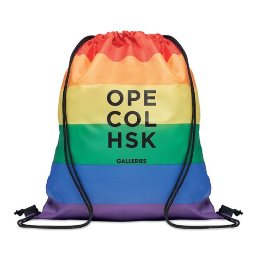 BOW Sac à cordon arc-en-ciel  RPET - 5