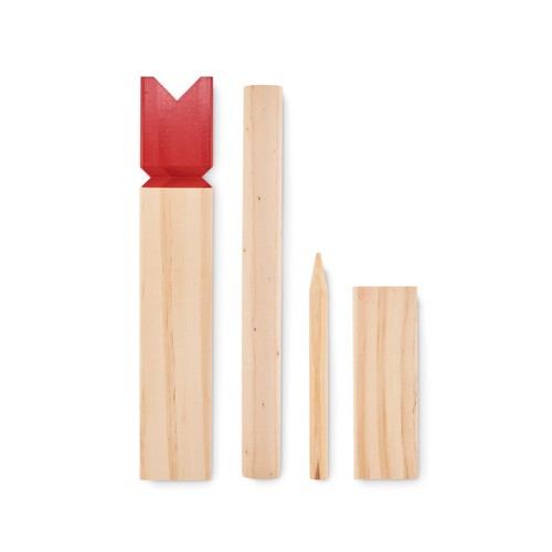 KING Jeu de lancer en bois de pin - 2