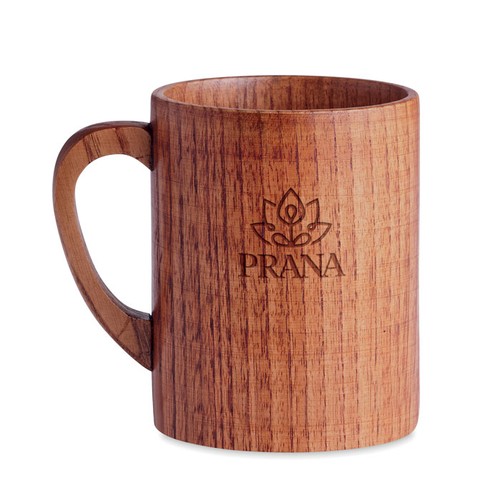 TRAVIS Mug en bois de chêne 280 ml - 4